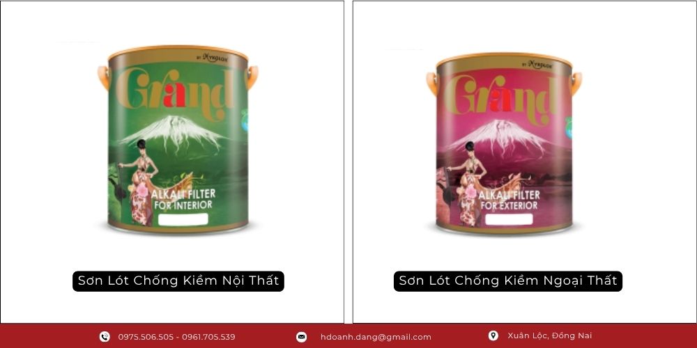 2 loại sơn lót phổ biến hiện nay