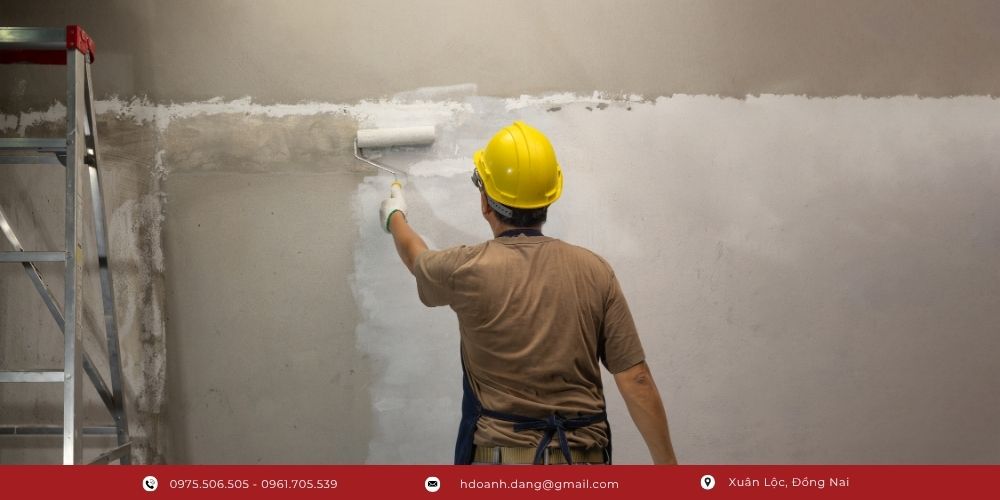 Sơn lót là là lớp sơn màu trắng/xám/trong suốt được dùng để phủ trực tiếp lên bề mặt vật liệu trước khi sơn màu