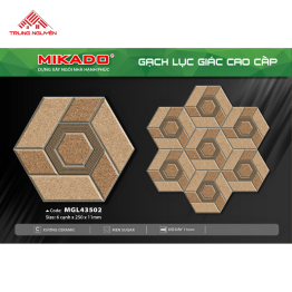 Gạch Lục Giác 43x50: MGL43502