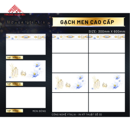 Gạch 30x60 Men: THP36500- THP36507D- THP36507V