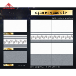 Gạch 30x60 Men Matt: THP36505TN- THP36505D- THP36505TĐ