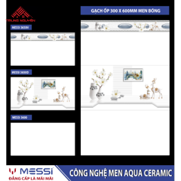Gạch Men 30x60: MS3600 - MS3650V - MS3650D