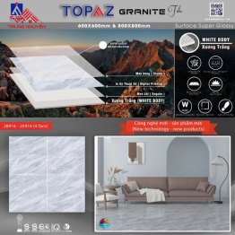 Đá Bóng Kiếng Bộ Đôi 60x60CM & 80x80CM 28916 - 26916 (4 Face)