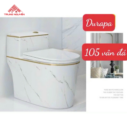 Bàn Cầu Durapa 105 Vân Đá