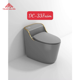 Bàn Cầu DC - 337 Xám