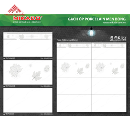 Gạch 30x60 Đá: THP30604- THP30604D- THP30604V