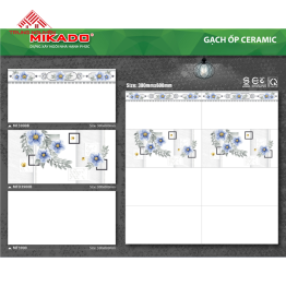 Gạch Men 30x60: MT3900 - MTD3900B - MT3900B