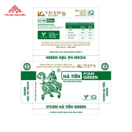 Xi Măng VICEM HÀ TIÊN PCB40 GREEN - Giá Tốt