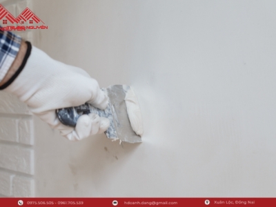 Bột trét tường là gì? Cách sử dụng bột trét đúng cách khi thi công nhà ở